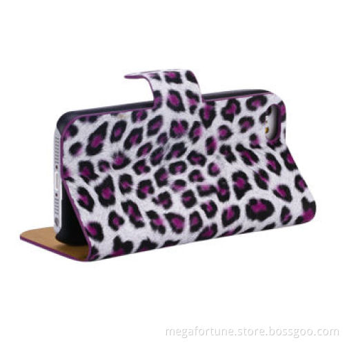 Air leopard pattern leather case for iPhone 5s, manufacturer, OEM/ODM are welcome